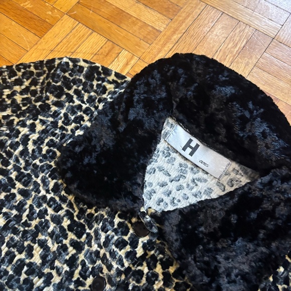 NANNY FINE !!! AM I RIGHT - leopard print long sleeve sweater - Picture 3 of 5